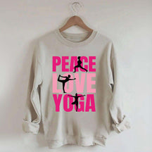 Yoga Is The Journey Back To Yourself Sweatshirt