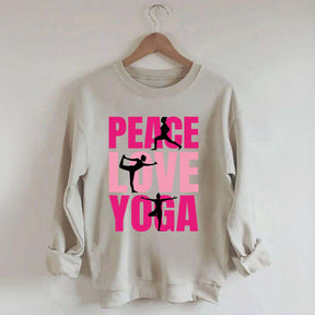 Yoga Is The Journey Back To Yourself Sweatshirt