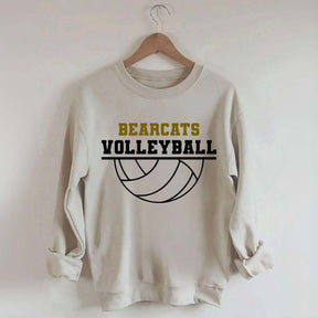 Custom Your Text Volleyball Sweatshirt