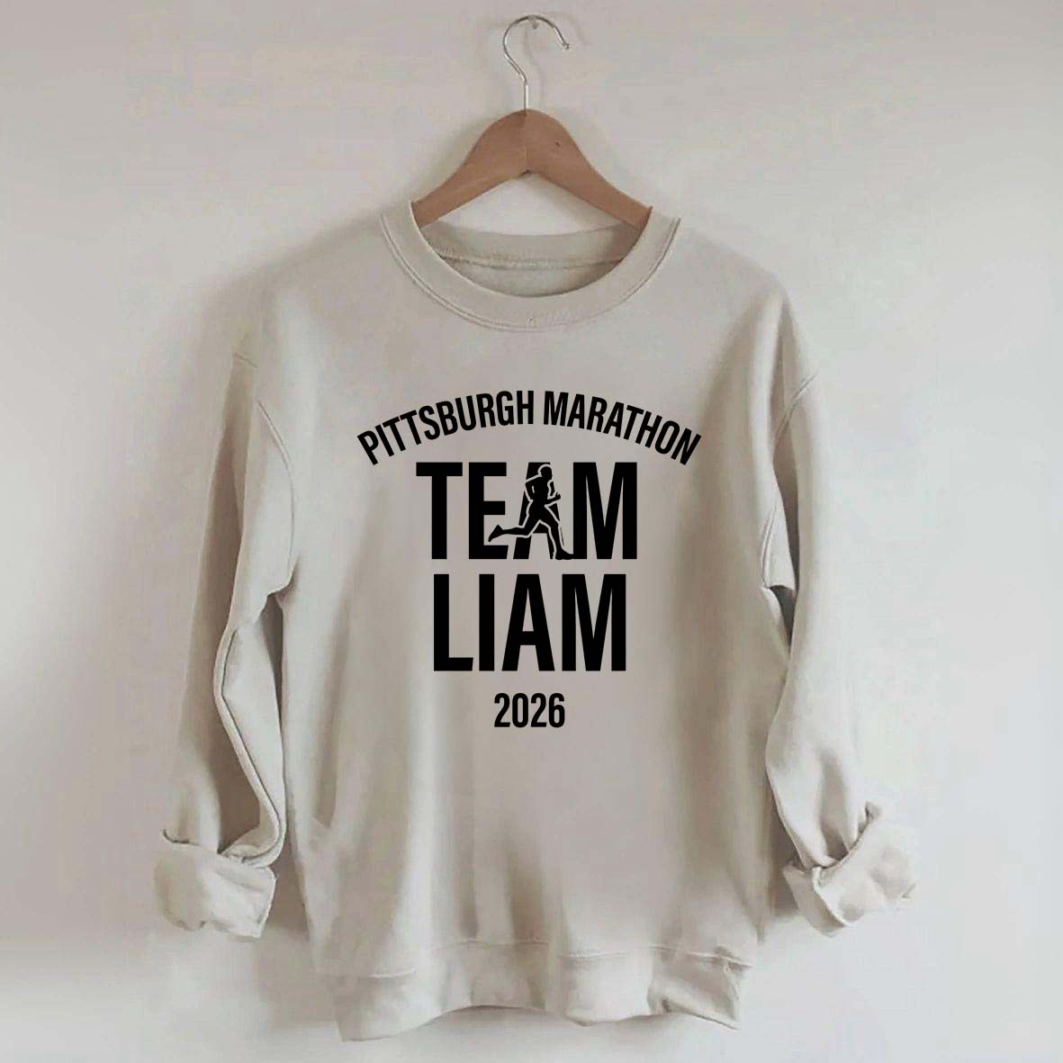 Custom Supporter Team Group Runner's Race Team Sweatshirt