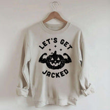 Halloween Workout Let's Get Jacked Sweatshirt