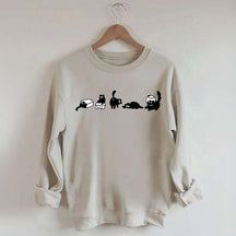 Cute Five Mood Cats Owner Sweatshirt