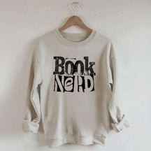 Retro Book Nerd Sweatshirt