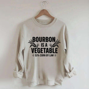 Funny Bourbon 51% Corn by Law Whiskey Sweatshirt