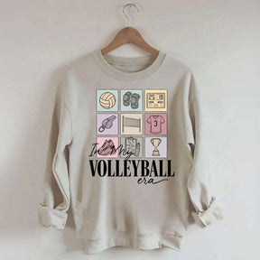 Just A Day In A Life With A Volleyball Girly Sweatshirt