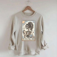 Volleyball Mom Tarot Card Sweatshirt