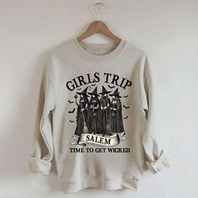 Retro Girls Trip Salem Sweatshirt