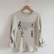 Stop Under a Rest Music Sweatshirt