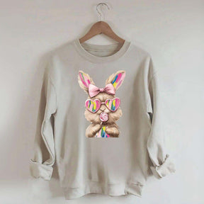 Stylish Bunny Easter Sweatshirt