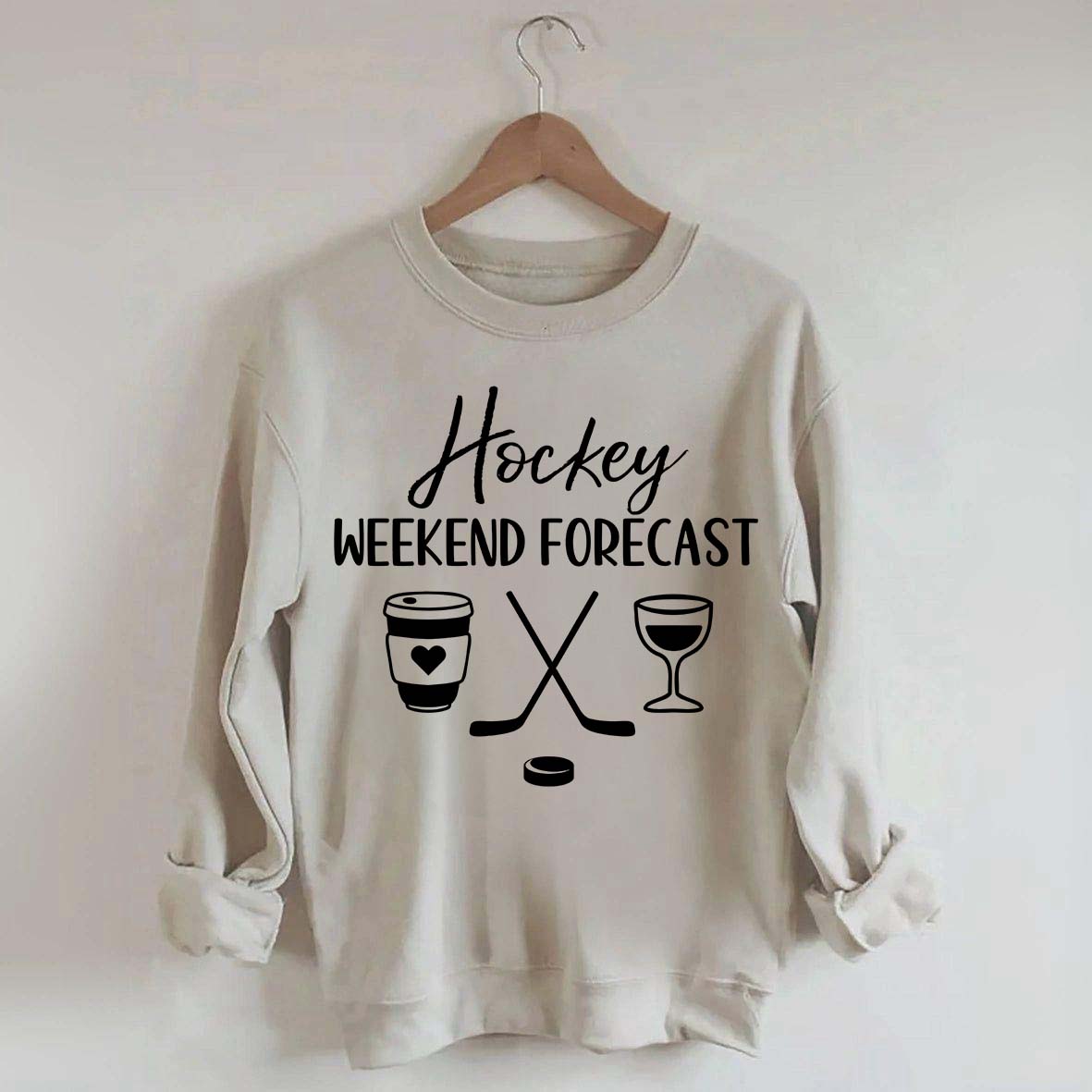 Hockey Weekend Forecast Sweatshirt