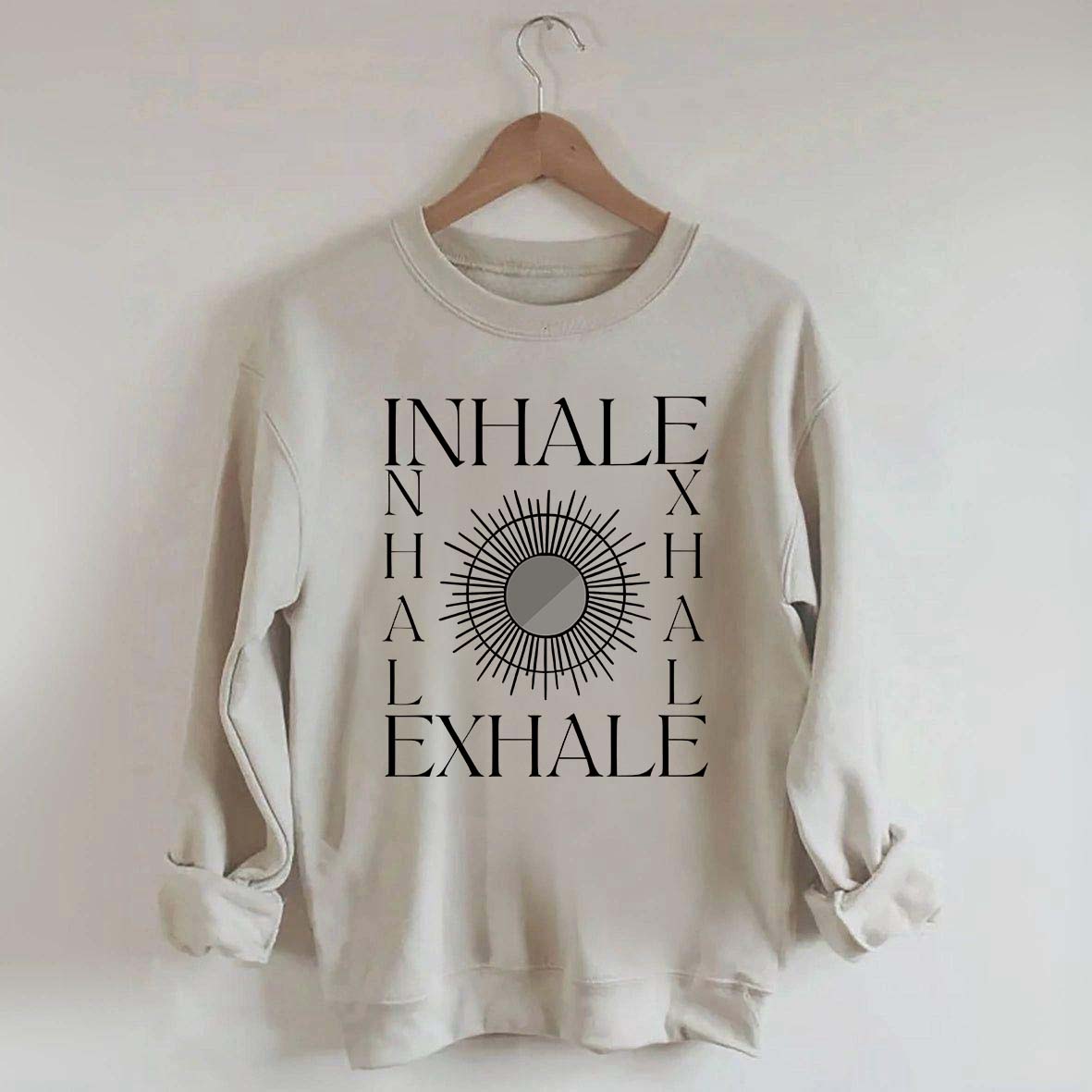 Inhale Exhale Yoga Sweatshirt
