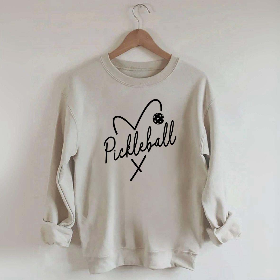 Pickleball Heart Sweatshirt