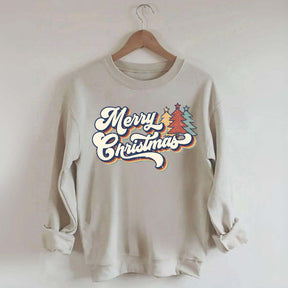 Merry Christmas Family Retro Sweatshirt