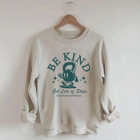 Trendy Workout Be Kind Sweatshirt
