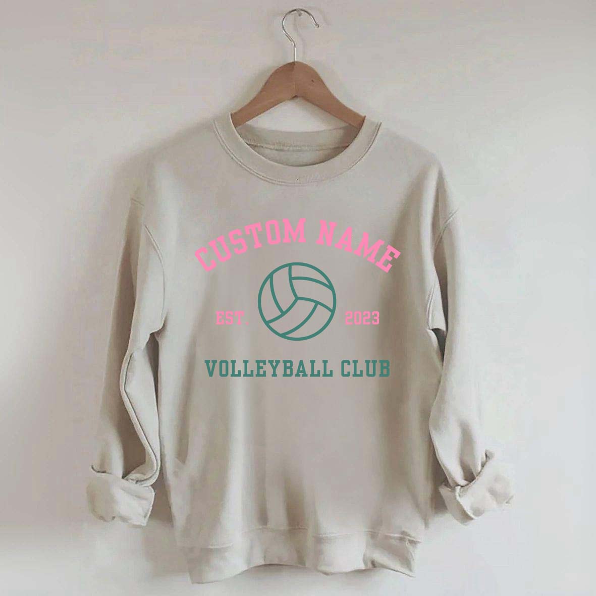 Personalized Volleyball Coach Sweatshirt