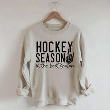 Hockey Season Cozy Rink Side Style Sweatshirt