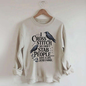 Cross Stitching Gift for Mom Sweatshirt