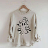 Retro Ghost Coffee Sweatshirt