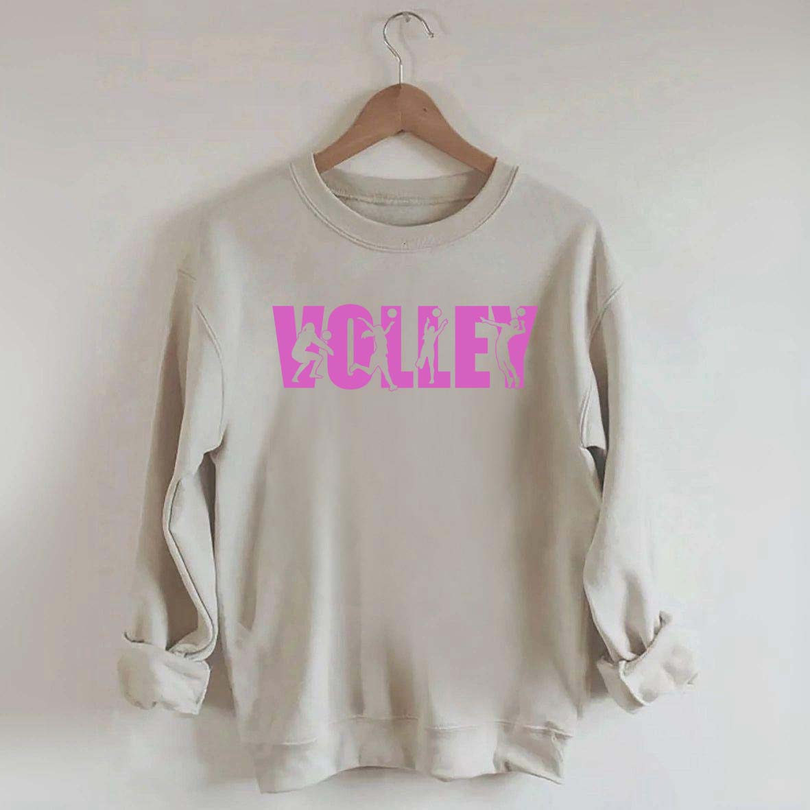 Beach Volley Frauen Volleyball Sport Sweatshirt
