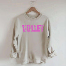 Beach Volley Frauen Volleyball Sport Sweatshirt