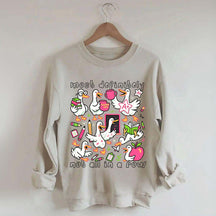 Goose Back to School Ducks In a Row Sweatshirt