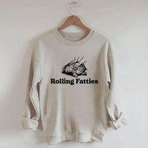 Cute Rolling Fatties Cat Sweatshirt