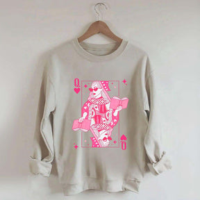 Retro Bookish Queen Sweatshirt