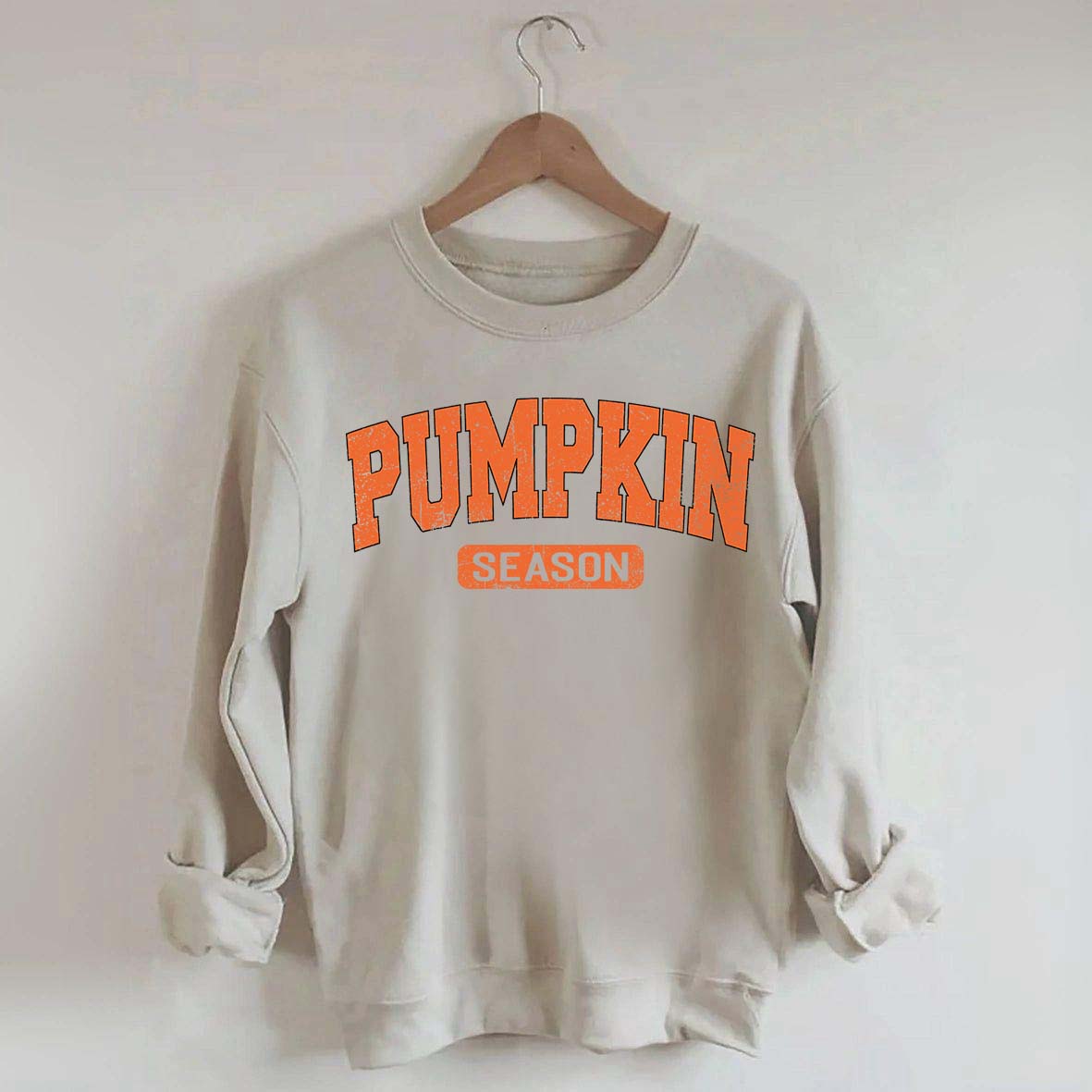 Retro Autumn Pumpkin Season Sweatshirt