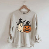 Preppy Floral Pumpkin Sweatshirt