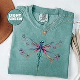 Comfort Color Bright Golden Dragonfly T-Shirt