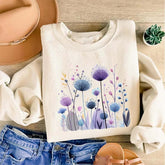 Cute Spring Wildflowers Sweatshirt