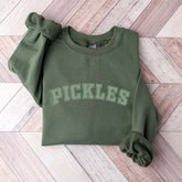 Vintage Collegiate Pickle Sweatshirt