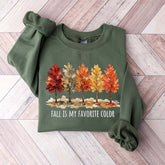 Fall Is My Favorite Color Tree Sweatshirt