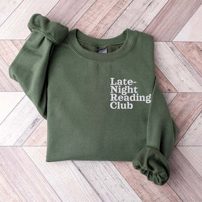 Late Night Reading Club Sweatshirt