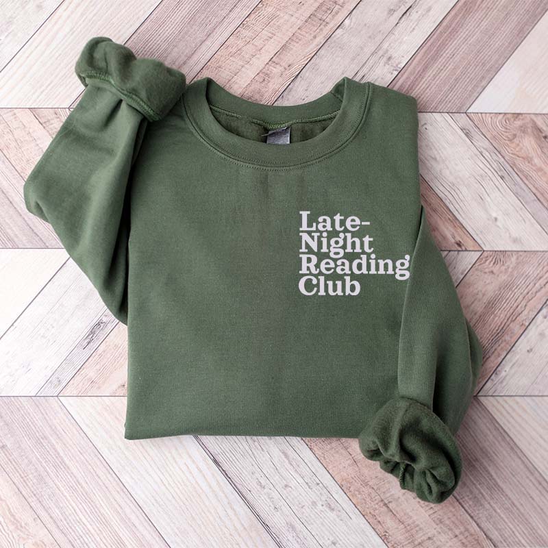 Late Night Reading Club Sweatshirt
