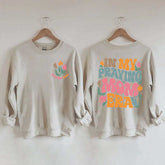 In My Praying Mom Era Religious Sweatshirt