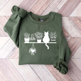 Cats And Plants Sweatshirt
