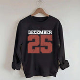 Retro December 25 Christmas Sweatshirt