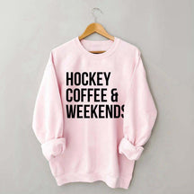Hockey Coffee & Weekends Sweatshirt