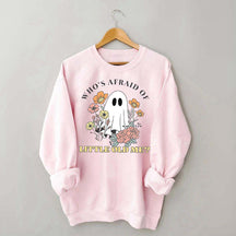 Who's Afraid Of Little Old Me Halloween Sweatshirt