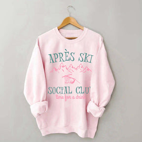 Apres Ski Club Martini Sweatshirt
