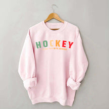 Cute Hockey Is My Favorite Season Sweatshirt