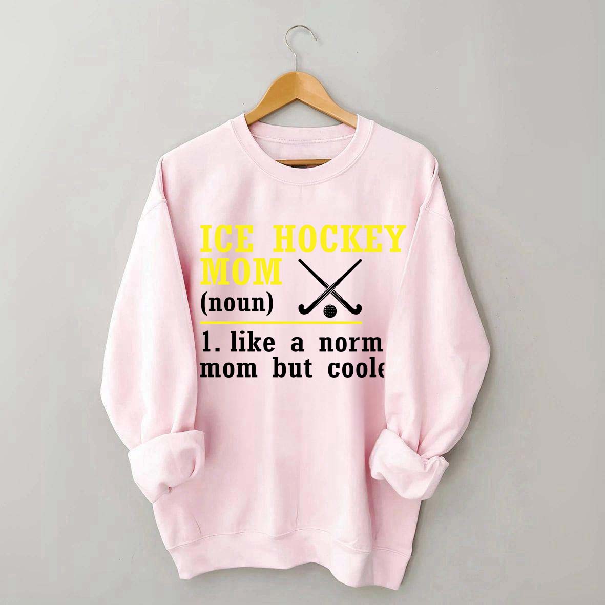 Ice Hockey Mom Like A Normal Mom Sweatshirt