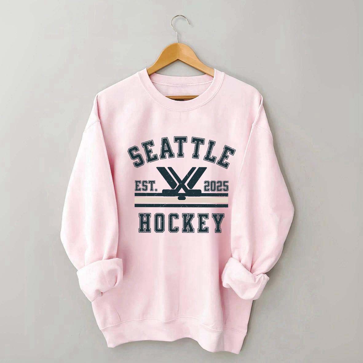 Retro Seattle Hockey Sweatshirt