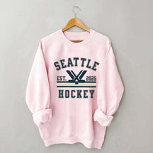 Retro Seattle Hockey Sweatshirt