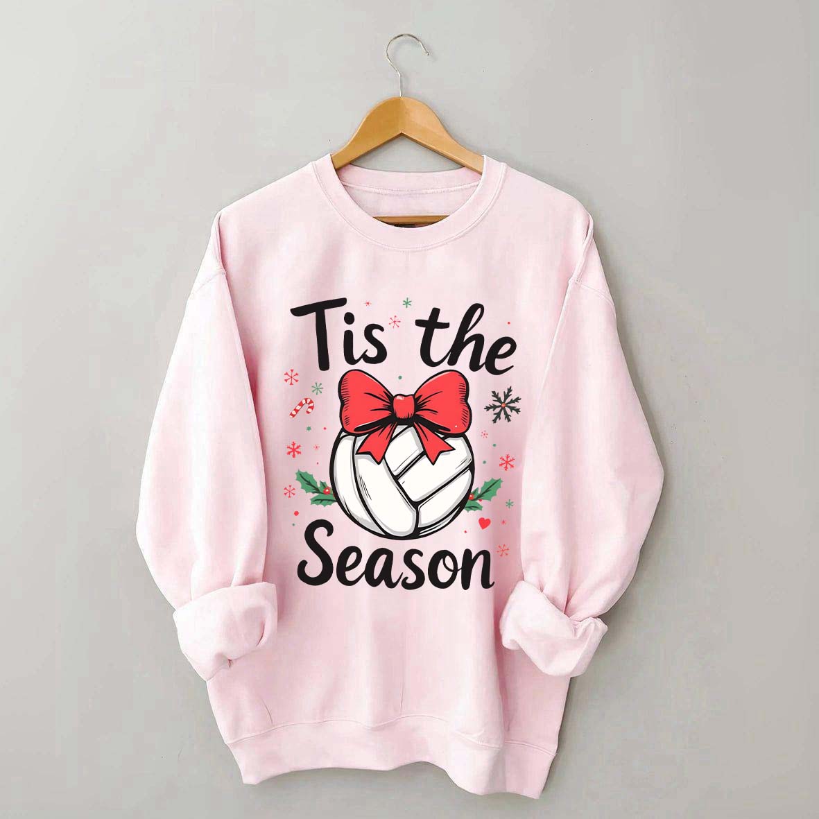 Tis The Season Volleyball Christmas Sweatshirt