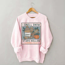 I Smell Snow Cozy Winter Season Sweatshirt