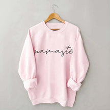 Namaste Yoga Heart Simple Sweatshirt