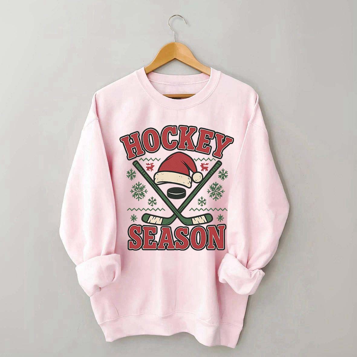 Christmas Hockey Sweatshirt