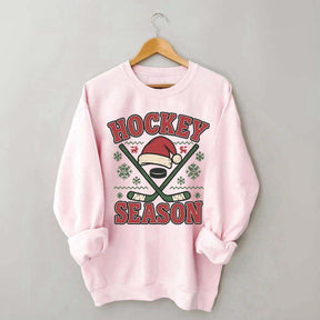 Christmas Hockey Sweatshirt